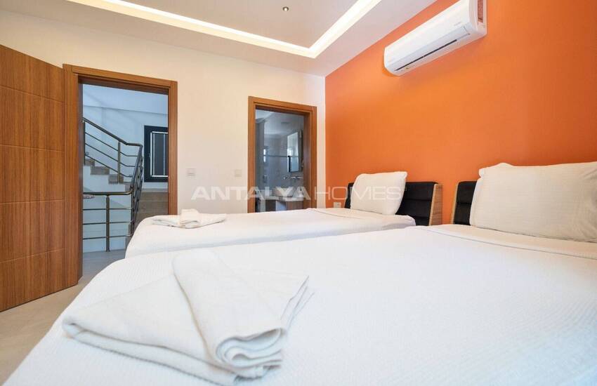 خانه های زیبا با استخر و پارکینگ اختصاصی در فتحیه چیفتلیک 43