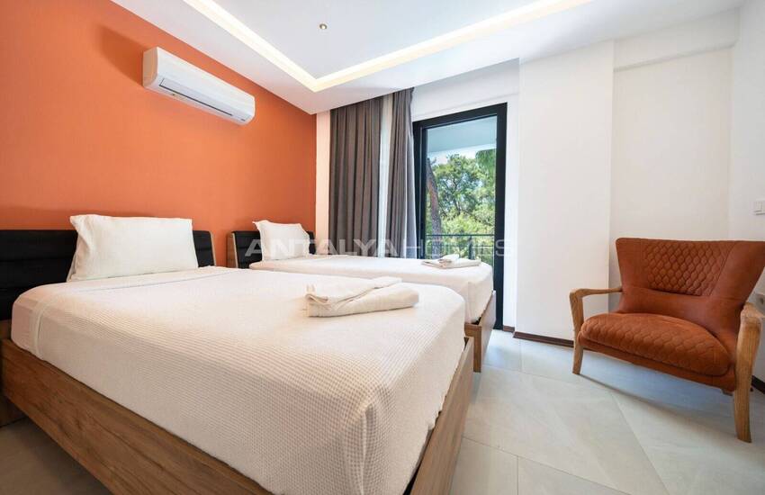 خانه های زیبا با استخر و پارکینگ اختصاصی در فتحیه چیفتلیک 45