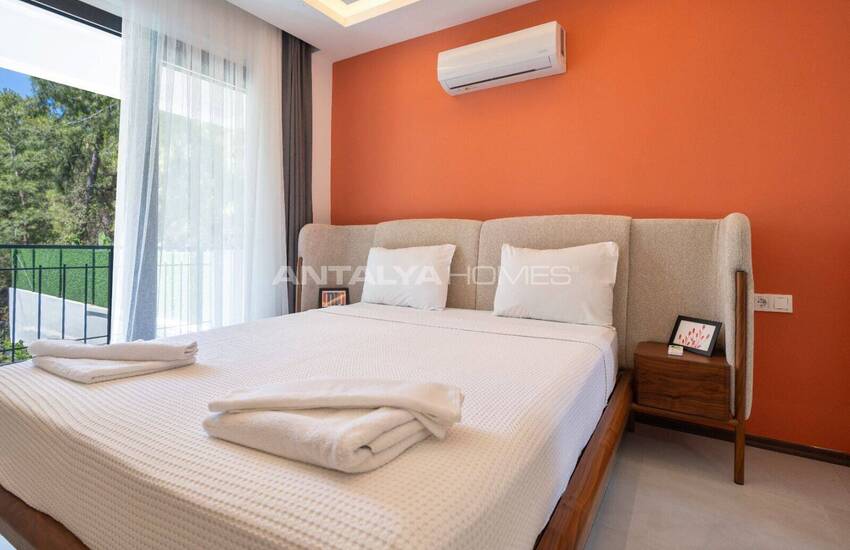 خانه های زیبا با استخر و پارکینگ اختصاصی در فتحیه چیفتلیک 46