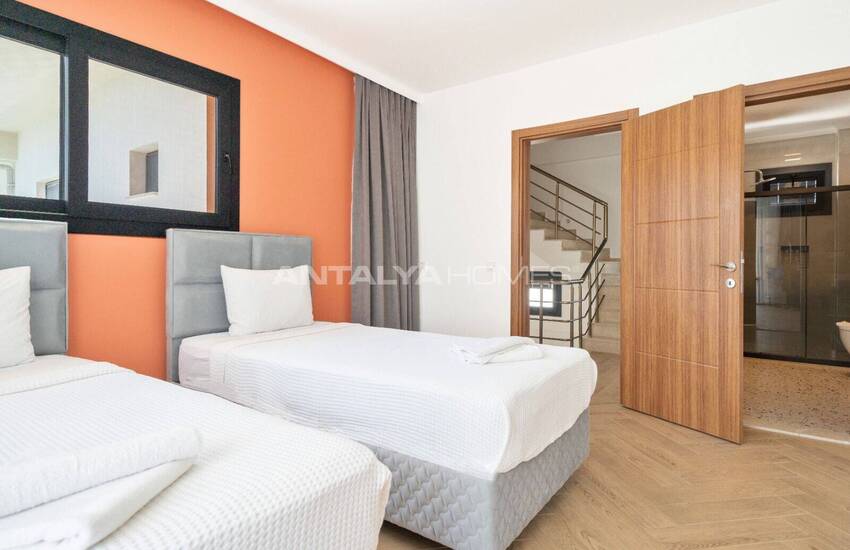 خانه های زیبا با استخر و پارکینگ اختصاصی در فتحیه چیفتلیک 27