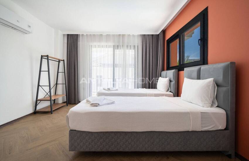 خانه های زیبا با استخر و پارکینگ اختصاصی در فتحیه چیفتلیک 29