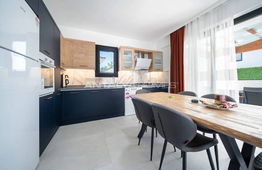 خانه های زیبا با استخر و پارکینگ اختصاصی در فتحیه چیفتلیک 22