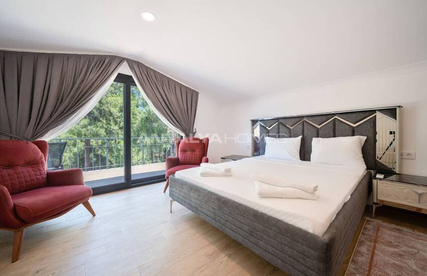 خانه های زیبا با استخر و پارکینگ اختصاصی در فتحیه چیفتلیک 33