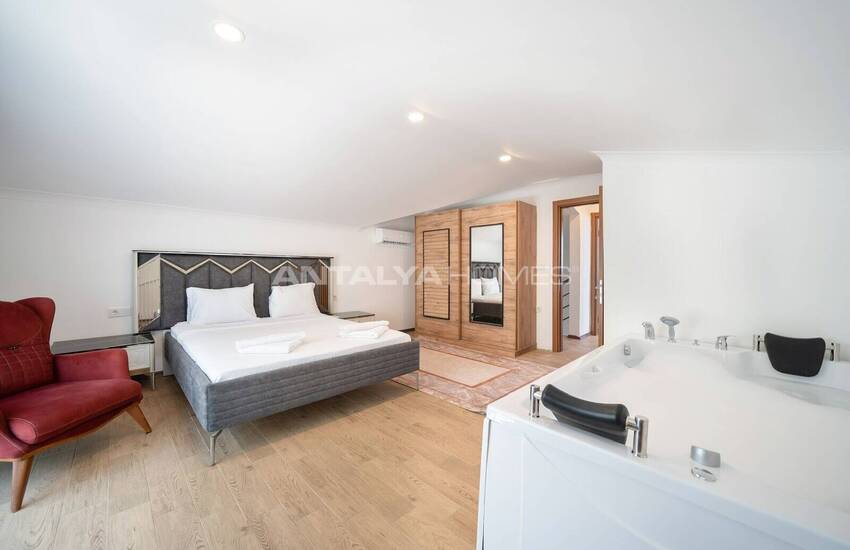 خانه های زیبا با استخر و پارکینگ اختصاصی در فتحیه چیفتلیک 34