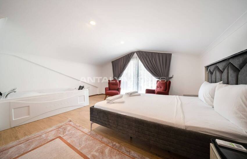 خانه های زیبا با استخر و پارکینگ اختصاصی در فتحیه چیفتلیک 35