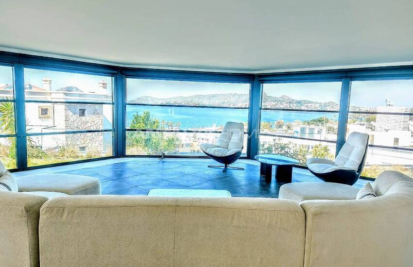 Fristående Hus Med Havsutsikt I Yalıkavak Bodrum 11