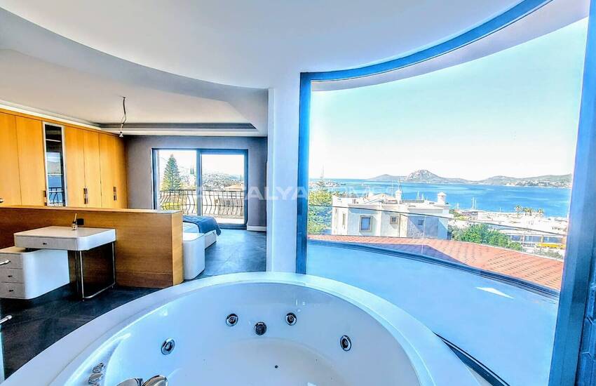 Fristående Hus Med Havsutsikt I Yalıkavak Bodrum 20