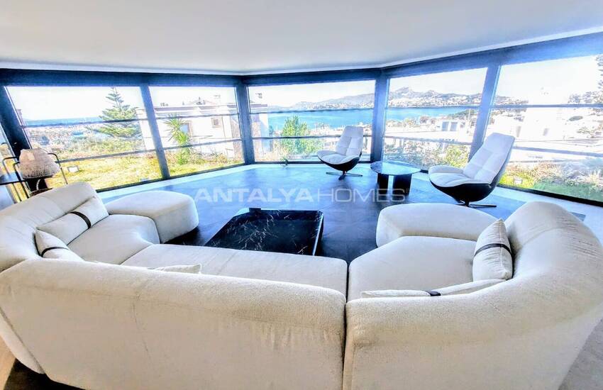 Fristående Hus Med Havsutsikt I Yalıkavak Bodrum 12