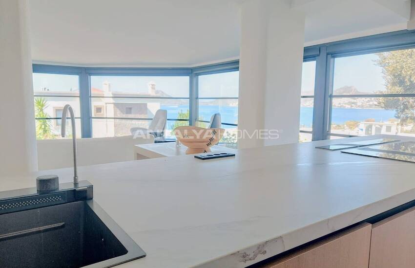 Fristående Hus Med Havsutsikt I Yalıkavak Bodrum 17