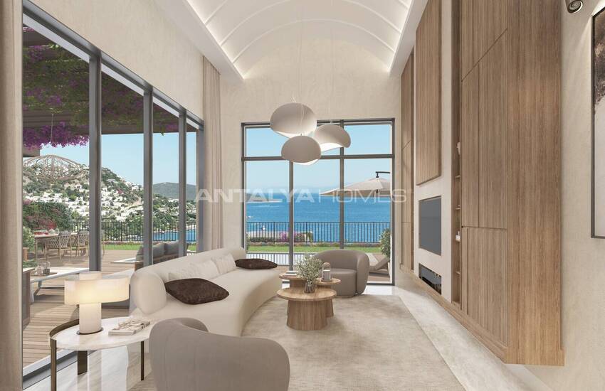 خانه های مستقل با چشم انداز یارو در ترکبوکو بدروم 22