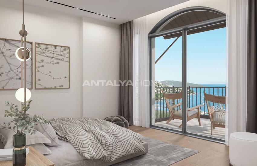 خانه های مستقل با چشم انداز یارو در ترکبوکو بدروم 29