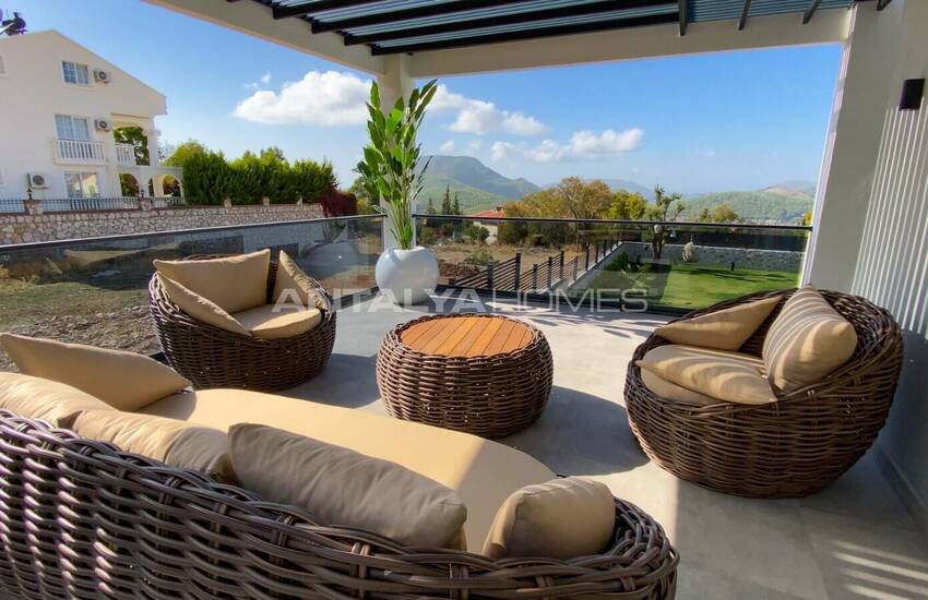 Fethiye'de Kısa Süreli Kiralamalar İçin İdeal 4 Yatak Odalı Ev 21