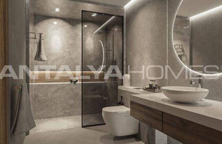 Gelijkvloerse Huizen Met Zwembad In Bodrum 15