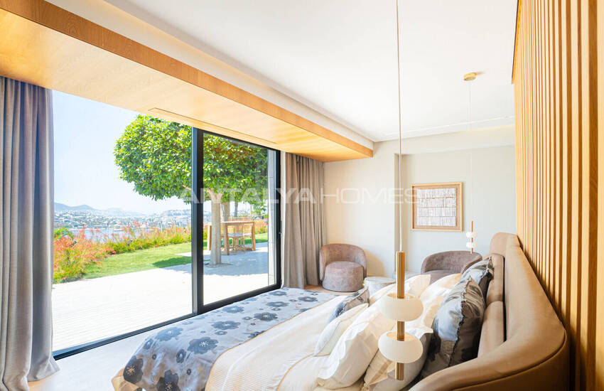 Modern House with Wide Sea Views in a Beach Complex in Yalıkavak 33