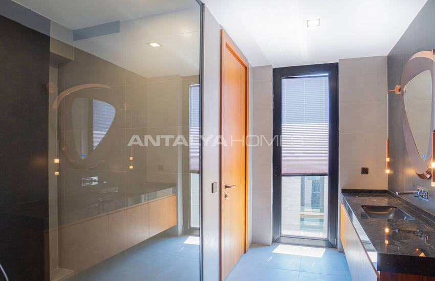 Modern House with Wide Sea Views in a Beach Complex in Yalıkavak 41