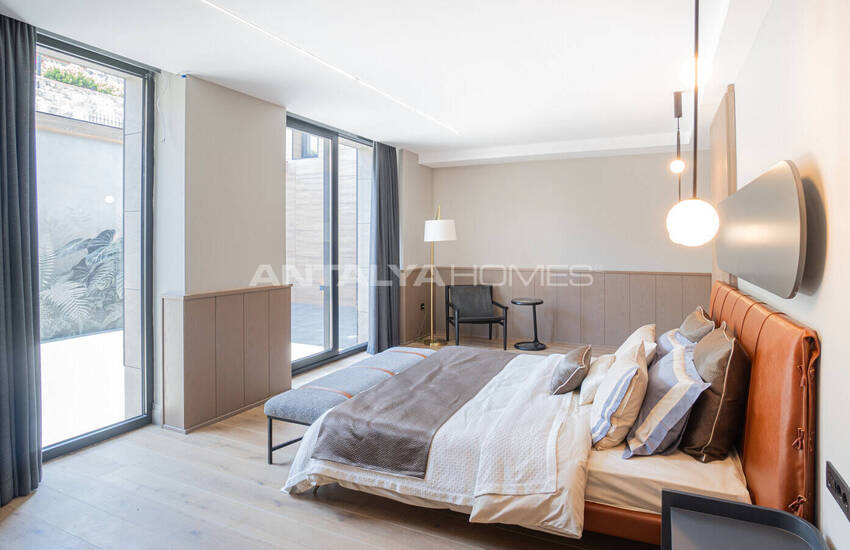 Modern House with Wide Sea Views in a Beach Complex in Yalıkavak 45