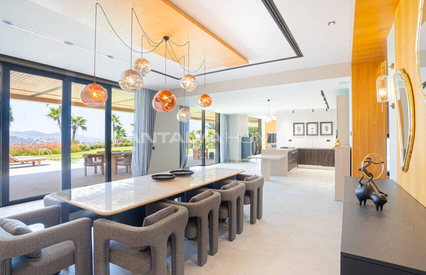 Modern House with Wide Sea Views in a Beach Complex in Yalıkavak 19