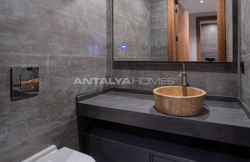 Modern House with Wide Sea Views in a Beach Complex in Yalıkavak 56