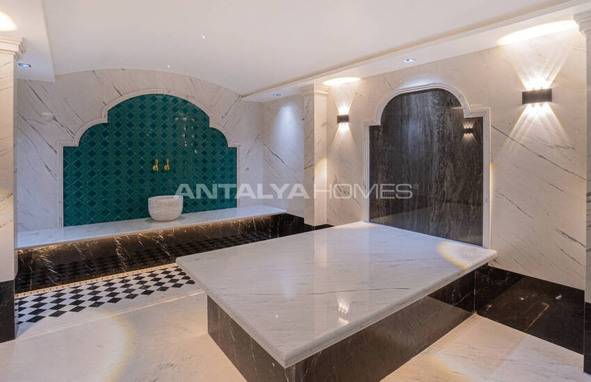 Modern House with Wide Sea Views in a Beach Complex in Yalıkavak 59