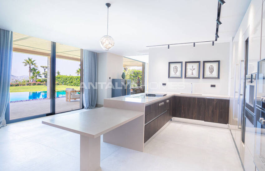 Modern House with Wide Sea Views in a Beach Complex in Yalıkavak 22