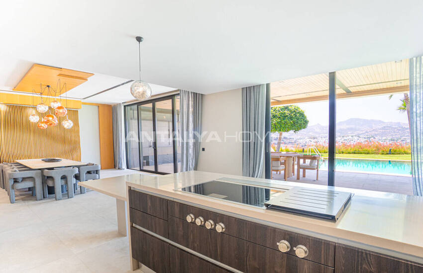 Modern House with Wide Sea Views in a Beach Complex in Yalıkavak 24