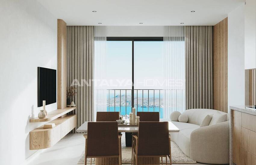 Appartements Élégants Dans Un Complexe Avec Piscine À Bodrum 13