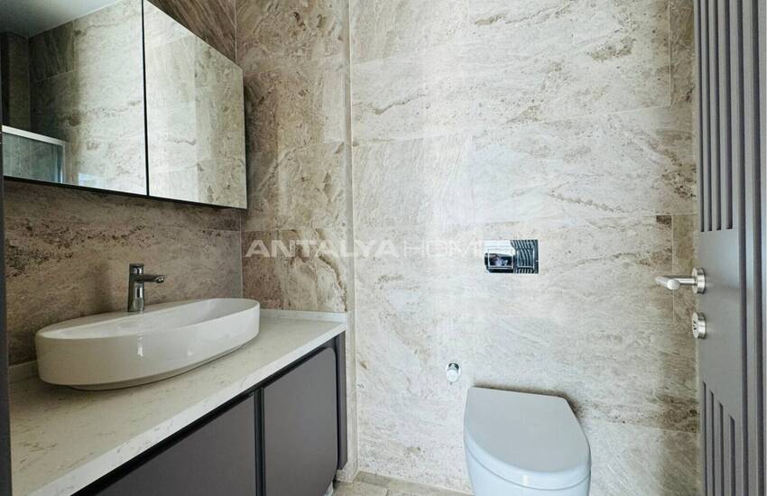 Отдельно стоящий дом с бассейном в закрытом комплексе в Ялыкаваке 14