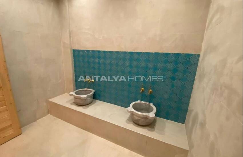 Отдельно стоящий дом с бассейном в закрытом комплексе в Ялыкаваке 19