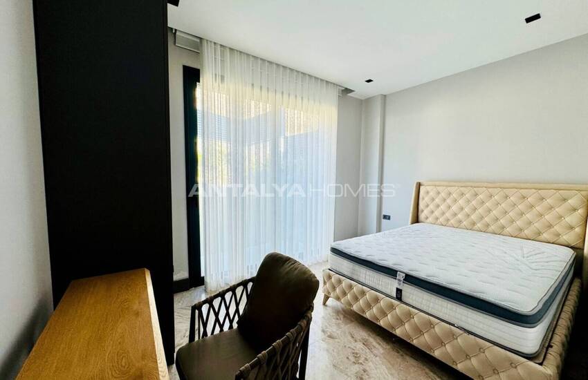 Отдельно стоящий дом с бассейном в закрытом комплексе в Ялыкаваке 11