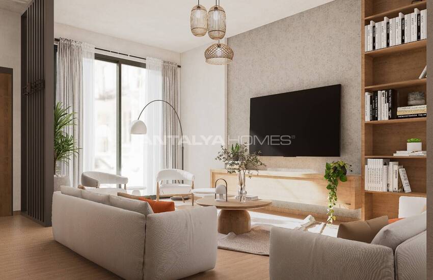 Современные квартиры в охраняемом комплексе в Мугла Ула Эсентепе 9