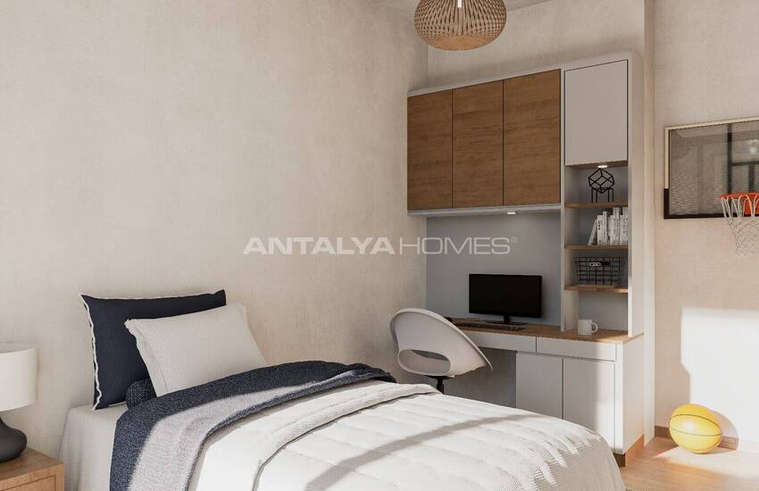 Moderne Wohnungen In Einem Sicheren Gebäudekomplex In Muğla Ula 12