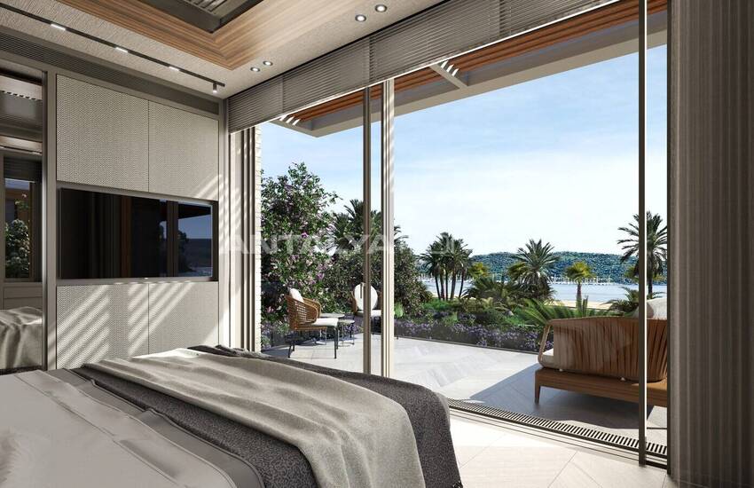 Bitez Bodrum'da Plaj Erişimli Lüks Villalar 11