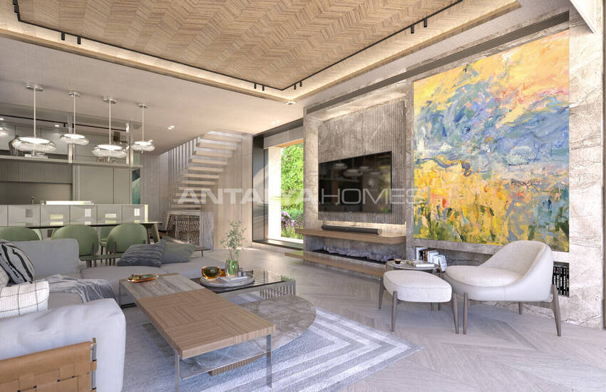 Bitez Bodrum'da Plaj Erişimli Lüks Villalar 8