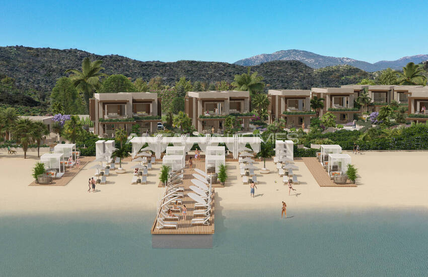 Strandhäuser In Bodrum Türkei Mit Strandzugang