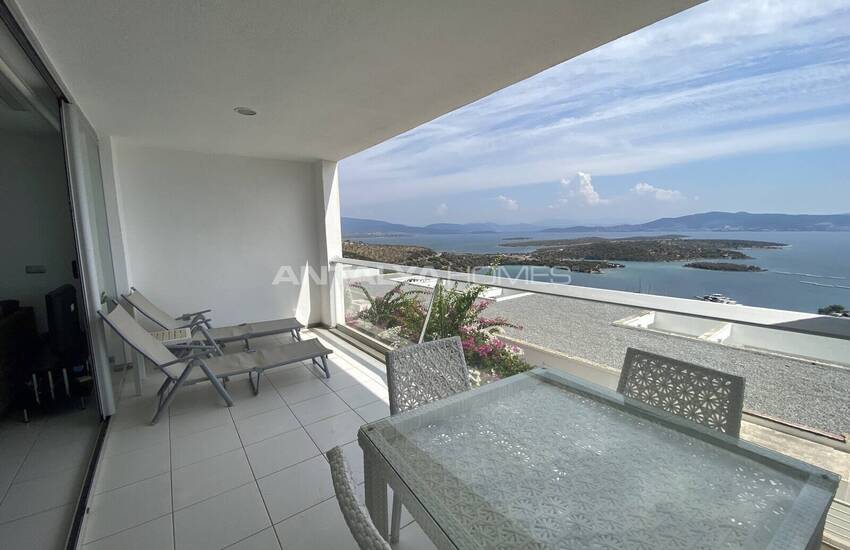 Sea-view Flat in a Complex with Private Beach in Muğla Milas 16