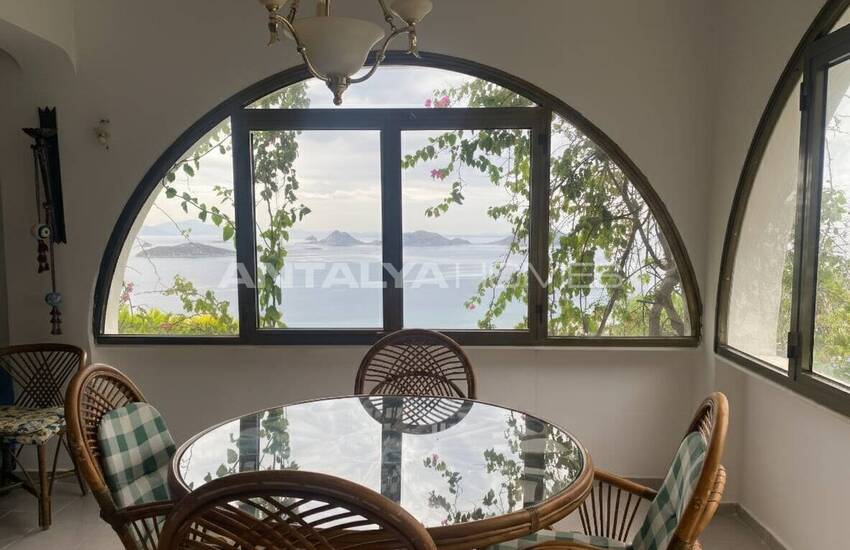 Sea-view Villa in a Complex with Private Beach in Bodrum 20