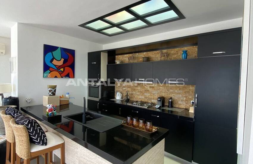 Furnished Flat with a Sea-view Terrace in Bodrum Türkbükü 24