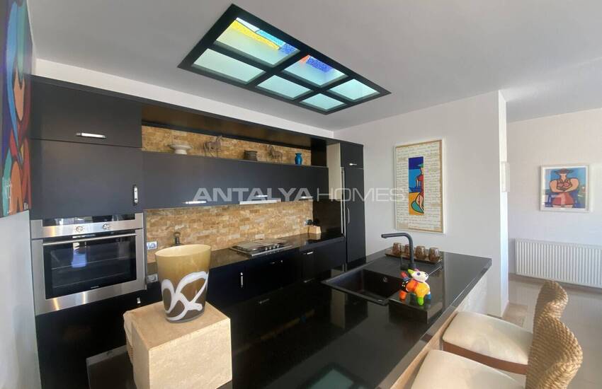 Furnished Flat with a Sea-view Terrace in Bodrum Türkbükü 23