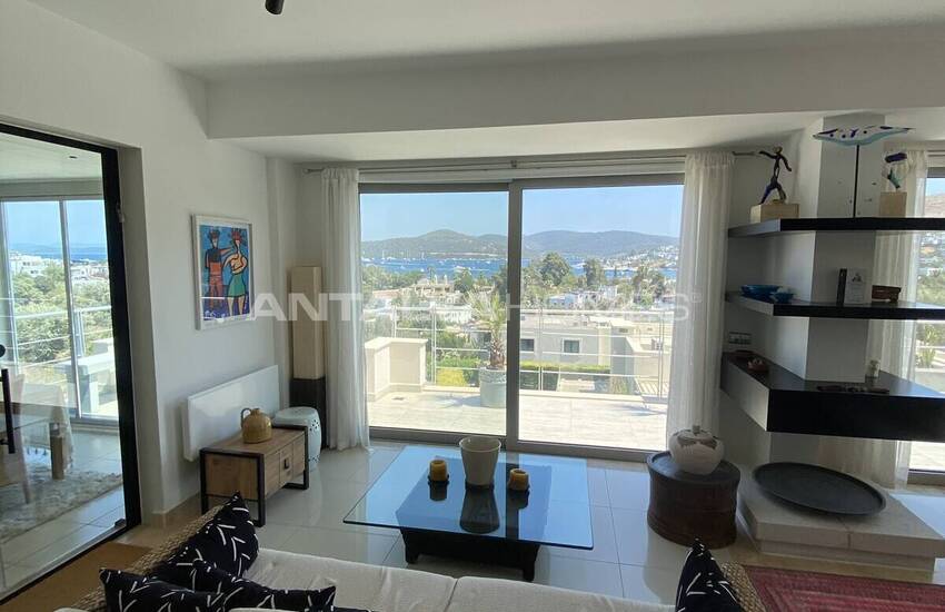 Furnished Flat with a Sea-view Terrace in Bodrum Türkbükü 21