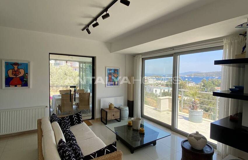 Furnished Flat with a Sea-view Terrace in Bodrum Türkbükü 18