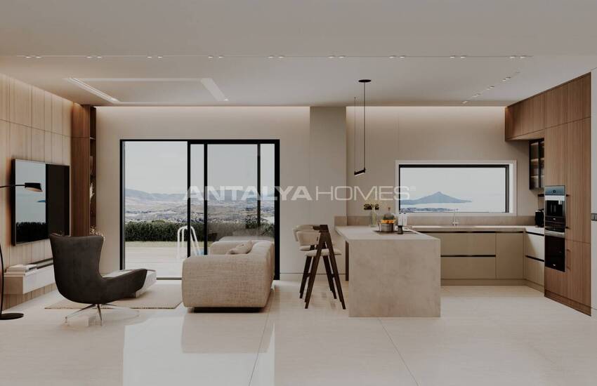 Appartements Avec Vue Sur La Mer Et Piscine Privée À Bodrum Bağla 9