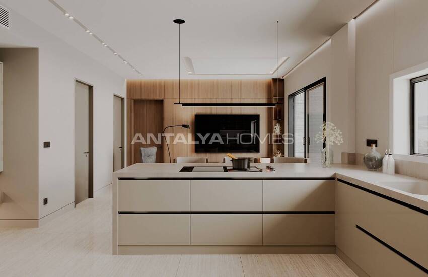 Sea View Flats with Private Pools in Bodrum Bağla 13