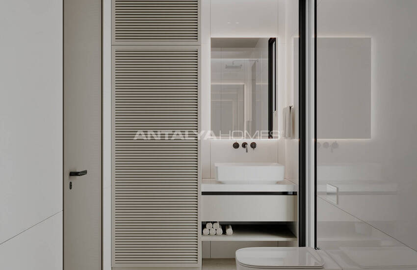 Sea View Flats with Private Pools in Bodrum Bağla 18