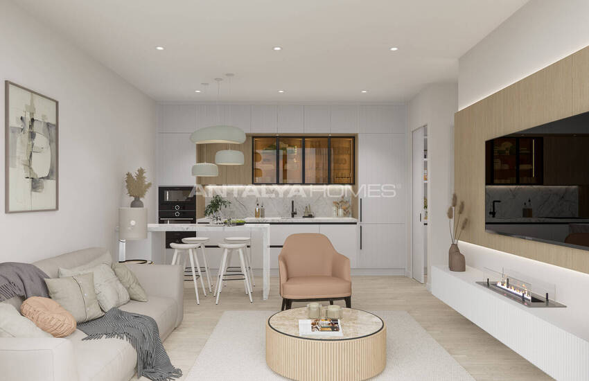 Elegant Apartments in a Project with Private Beach in Bodrum 14