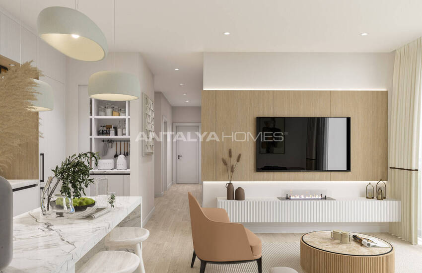 Elegant Apartments in a Project with Private Beach in Bodrum 15