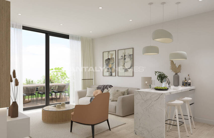 Elegant Apartments in a Project with Private Beach in Bodrum 16