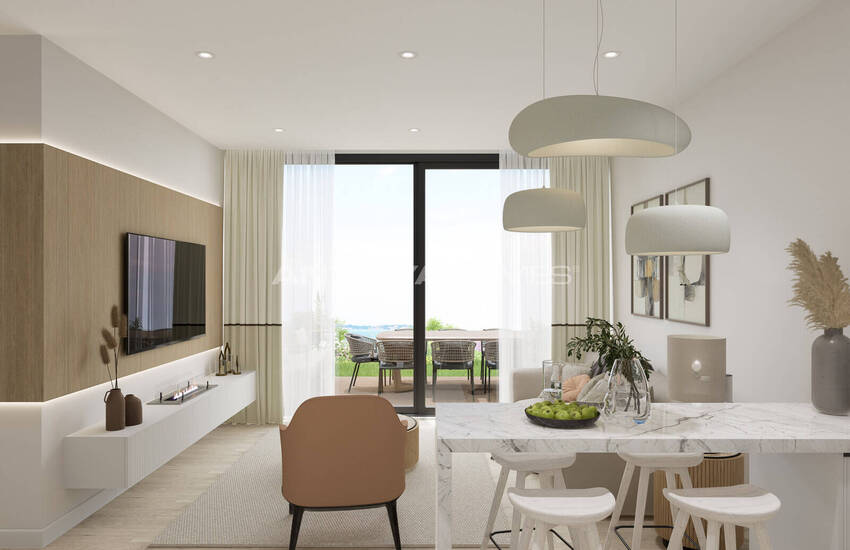 Elegant Apartments in a Project with Private Beach in Bodrum 17