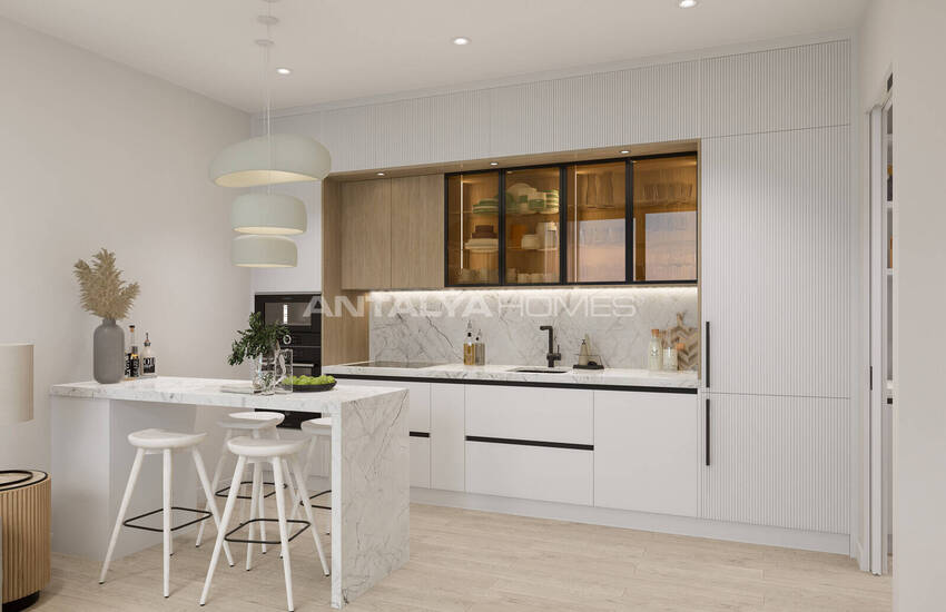 Elegant Apartments in a Project with Private Beach in Bodrum 21