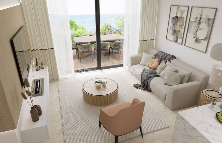 Elegant Apartments in a Project with Private Beach in Bodrum 13