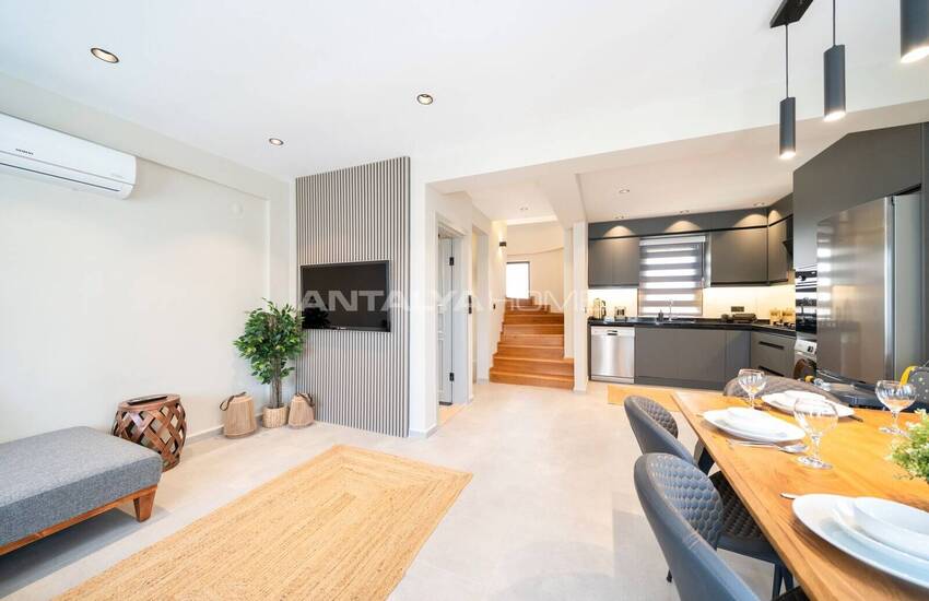 Виллы с частными бассейнами в 10 минутах от пляжа в Фетхие 13